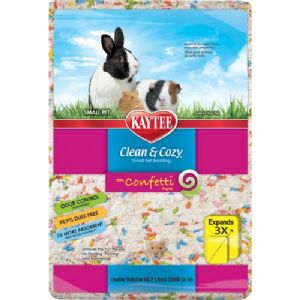 Kaytee Clean & Cosy konfetti bunddække til gnaver 49,2 liter