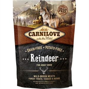 1,5 kg Brit Carnilove hundefoder med rensdyr - kornfrit