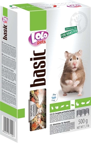 Hamsterfoder 500 gr