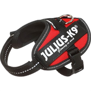 Julius K9 IDC- hundesele - Bryst størrelse 33 til 45 cm rød Str. Baby 2