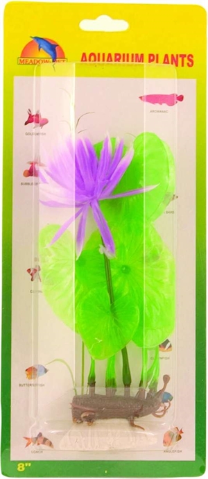 Akvarie plasticplante Vandlilje 20 cm