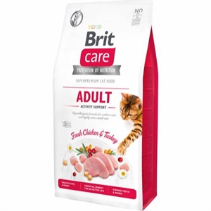 7 kg Brit Care kattefoder til aktive voksne katte - kornfrit