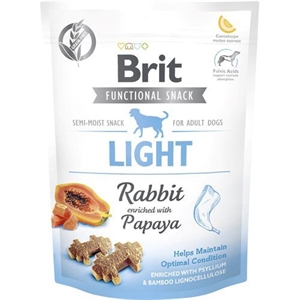 Brit Care Dog Functional Snack Light med kanin 150 g - kornfri