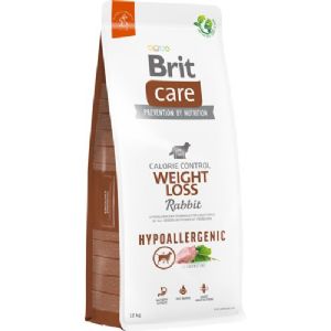 12 kg Brit Care Hypoallergenic weight loss til alle typer hunde med kanin