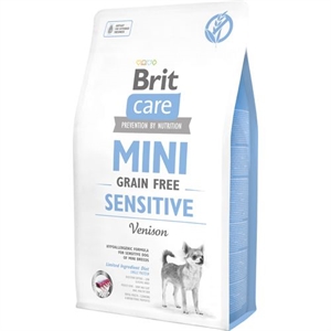 2 kg Brit Care Mini hundefoder til sensitive hunde - kornfrit