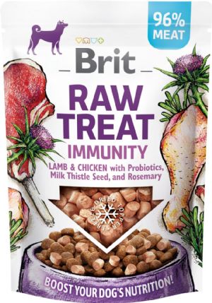 Brit Raw hundegodbidder Immunity med lam og kylling 40 g