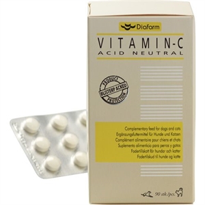 C-Vitamin tablets 90 stk. til hund og kat