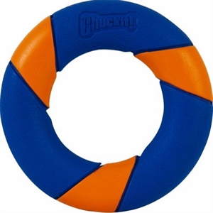 CHUCKIT Ultra Squeaker Ring Hundelegetøj - 12 x 2,5 cm