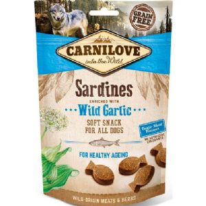 Carnilove Semi Moist Hunde snack med sardiner 200g - kornfri