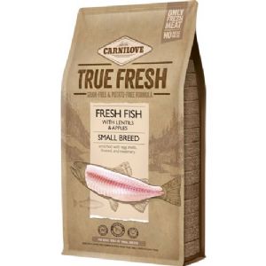 1,4 kg Carnilove TRUE FRESH med fisk - kornfrit voksenfoder til små hunde