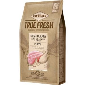 1,4 kg Carnilove TRUE FRESH med kalkun til hvalpe - kornfrit