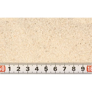 25 kg Cichlidesand hvid fra 0,3 til 0,8 mm