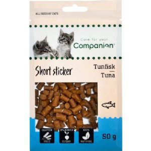 5 stk x 50g Companion kattesnack med Tun - gluten og sukkerfri