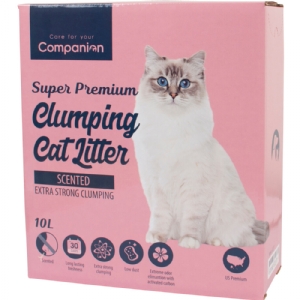 Companion kattegrus Scented 10 L