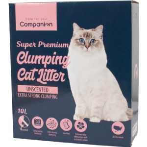 Companion kattegrus Unscented 10 L
