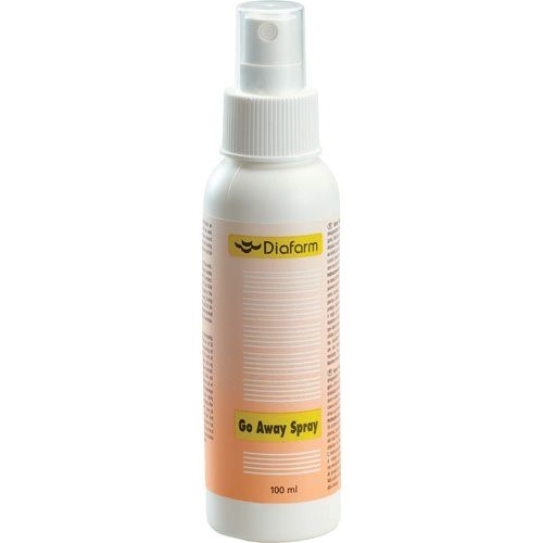 Køb Diafarm Go away spray mod hunde og katte 100 ml - hurtig levering.