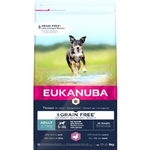 Eukanuba hundefoder kornfrit med And fra 1 til 7 år - alle størrelser hunde