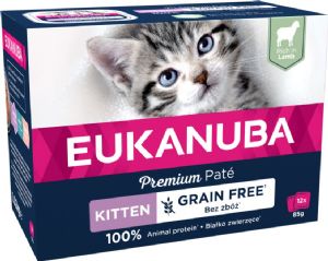 12 stk x 85 g Eukanuba killingevådfoder med lam - kornfrit