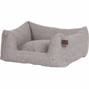 Fantail ECO hundeseng Snooze Harbor med indgang 60 x 50 cm - lyse grå