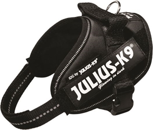 Julius K9 IDC- hundesele - Bryst størrelse 29 til 36 cm sort Str Baby 1