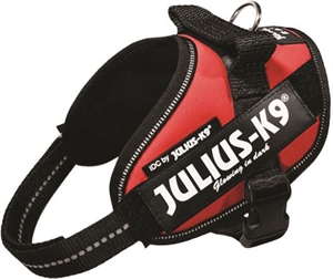Julius K9 IDC- hundesele - Bryst størrelse 49 til 67 cm rød Str. Mini