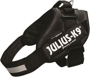 Julius K9 IDC- hundesele - Bryst størrelse 58 til 76 cm sort Str. 0