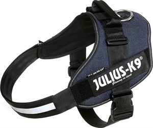 Julius K9 IDC - hundesele - Bryst størrelse 82 til 115 cm dark Jeans Str. 2XLarge