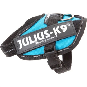 Julius K9 IDC hundesele Str. Baby 2 brystmål fra 33 til 45 cm blå