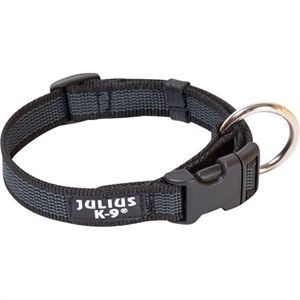 Julius K9 Hundehalsbånd lukke interval 27 til 42 cm - Sort