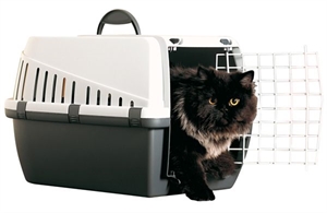 Hunde og katte transportbox Antracit - Grå Trotter 1 - 49 x 33 x 30 cm IATA fly godkendt