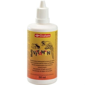 Diafarm Multivitamin 50 ml til fugl og gnaver