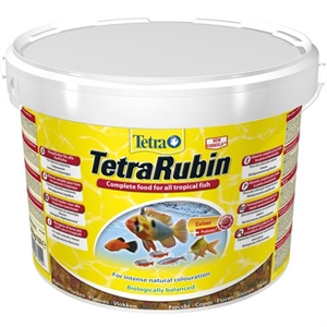 TetraRubin 10 liter akvarie fuldfoder flager