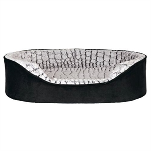 Trixie Ortopædisk hundeseng - 60 x 45 cm sort - grå
