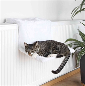 Trixie Radiatorhængekøje de luxe til katte hvid 45 x 24 x 31 cm