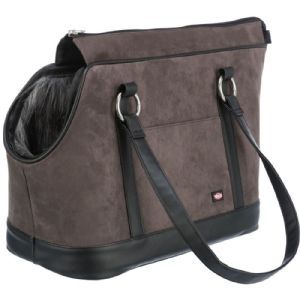 Trixie Alfie carrier hundetaske - 21 x 30 x 43 cm - op til 7 kg - grå