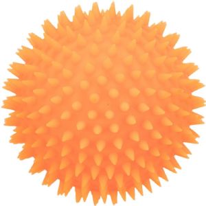 Trixie Hundelegetøj Pindsvinbold i vinyl med lyd - ø 7 cm assorteret farve