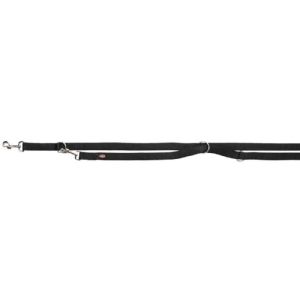 Trixie Premium Dressurline dobbeltlag 200 cm 10 mm sort