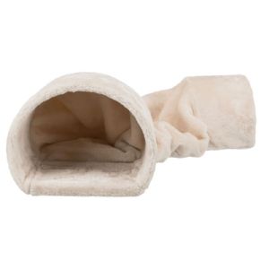 Trixie Tunnel til kaniner og marsvin i plys 80 x 27 x 21 cm - beige