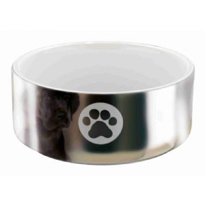 Trixie foder og vandskål til hunde og katte 0,3 liter ø12 cm