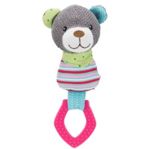 Trixie hundelegetøj Junior bjørn med ring 23 cm
