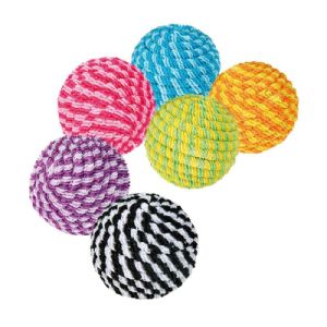 1 stk. Trixie kattelegetøj spiralbold ø4,5 cm - assorteret farver