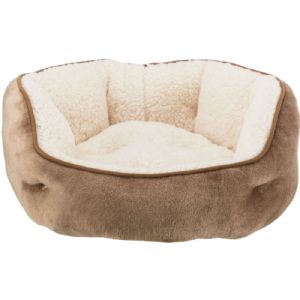 Trixie rund katte og hundeseng Othello ø 60 cm brun - beige